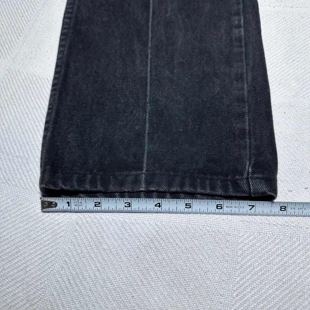 Vintage 90s Levi's 505 Jeans Mens 32x30* Orange Tab Regular Straight Faded Black
